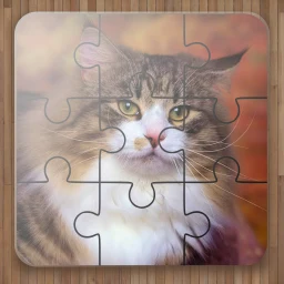 Ícone de Jogos de Quebra Cabeça Gatos